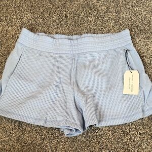 Women's Better Together Athletic Shorts in Light Blue Size Large NWT